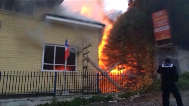 Incendio de una vivienda dejó una persona fallecida en Puerto Montt