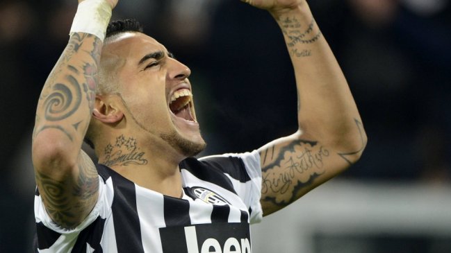 Juventus estableció una multa de 100 mil euros a Arturo Vidal