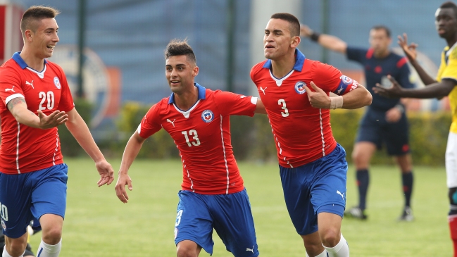 Chile se estrenó con un empate ante Colombia en el Cuatro Naciones sub 20