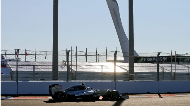 Nico Rosberg comandó la primera tanda de prácticas en Sochi