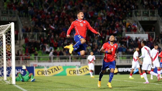 Eduardo Vargas es el noveno jugador con más goles marcados por Chile