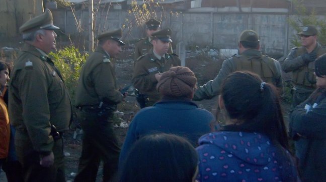 Vecinos de la población Santa Julia se tomaron terreno en la comuna de Macul