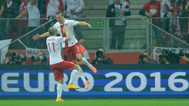 Polonia desató la locura tras primer triunfo sobre Alemania en su historia