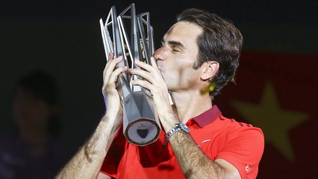 Roger Federer triunfó en el ATP Masters 1000 de Shanghai por primera vez