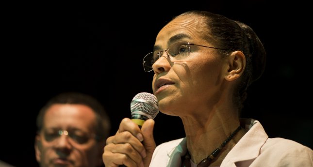 Marina Silva dio su apoyo a Aécio Neves en la segunda vuelta de elecciones en Brasil