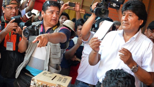 Evo Morales fue electo para un tercer mandato, según sondeos
