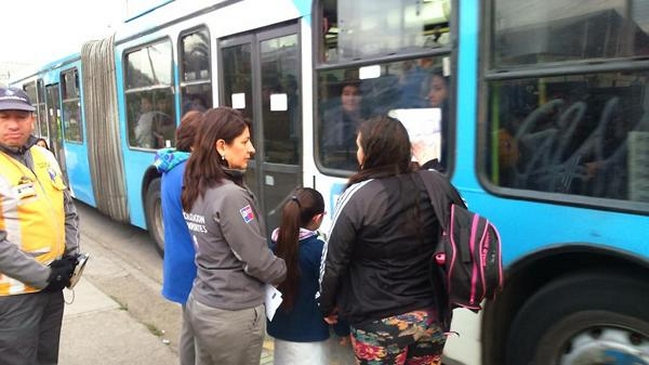 Transantiago presentó nuevo recorrido entre Renca y Santiago Centro