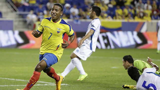 Ecuador aplastó a El Salvador en amistoso disputado en Estados Unidos