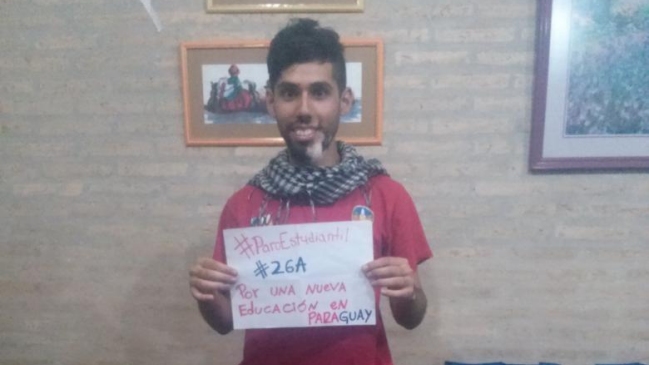Estudiante chileno detenido en Paraguay: Pensé que me secuestraban
