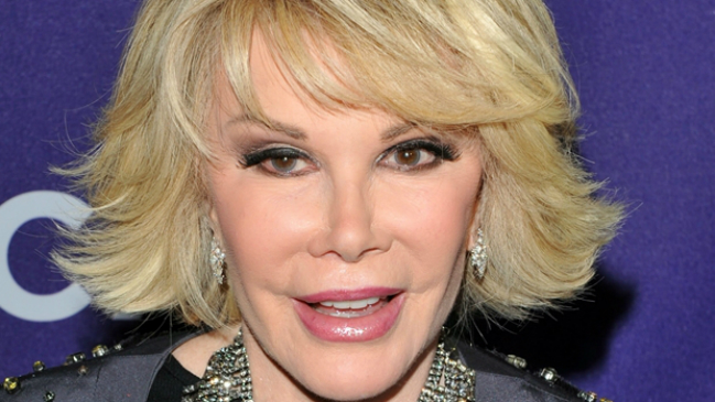 Joan Rivers murió por falta de oxígeno en el cerebro durante una operación