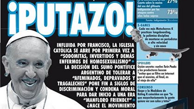 Polémica en Argentina: Revista llamó 