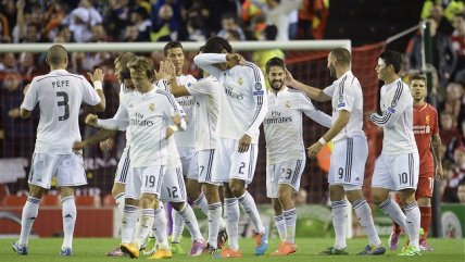 Real Madrid venció a Liverpool a domicilio por la Liga de Campeones