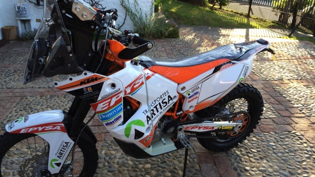 Quintanilla debutará en el Atacama Rally FIM como piloto del team KTM Factory