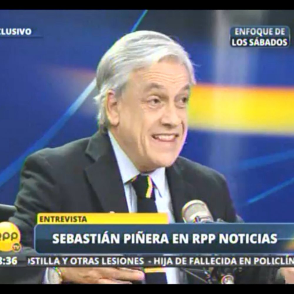 Sebastián Piñera en Perú: Tengo la convicción de que el triángulo terrestre pertenece a Chile