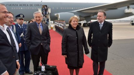  Bachelet busca potenciar comercio con Alemania y España  