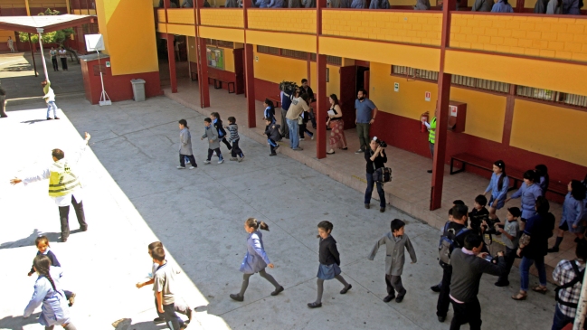 Onemi retrasó simulacro de terremoto 8,8 Richter por paro de profesores