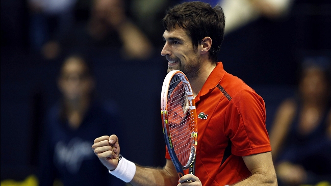 Jeremy Chardy venció a De Schepper y chocará con Federer en Paris-Bercy
