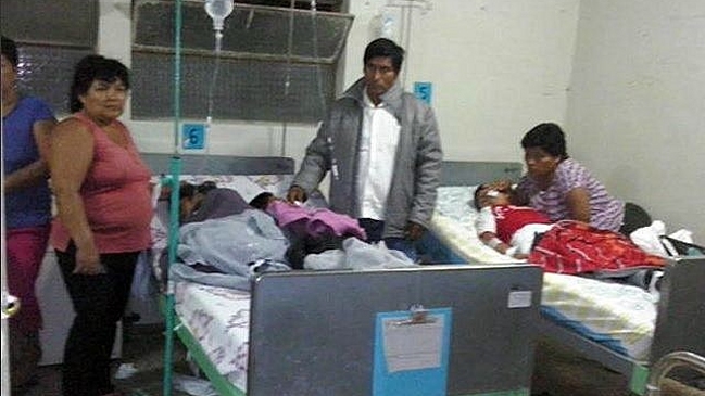 Unos 70 niños intoxicados por comer alimentos del programa estatal en Perú