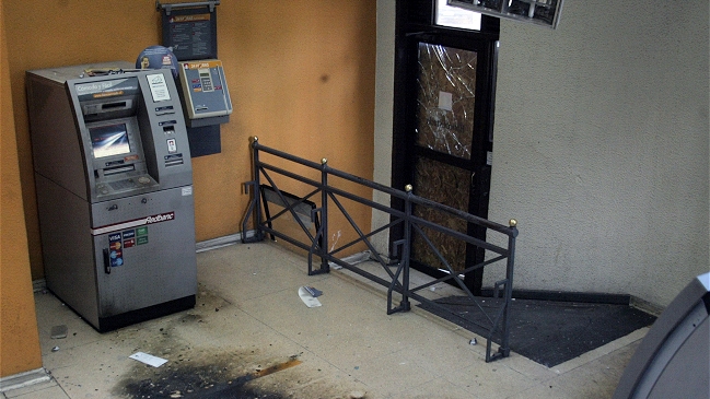 Fallido robo a cajero automático en Conchalí