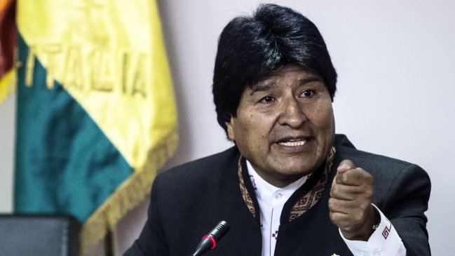 Evo Morales dijo que antes de su Gobierno 