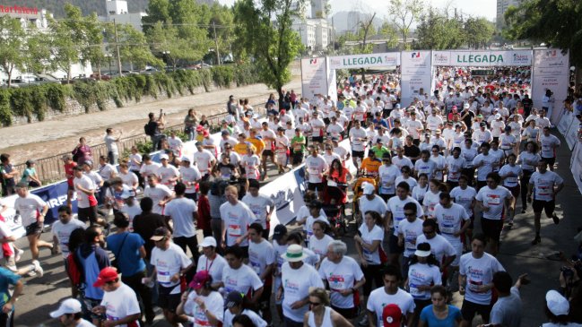 De niños a adultos mayores: La amplia convocatoria de la Corrida Franco Chilena