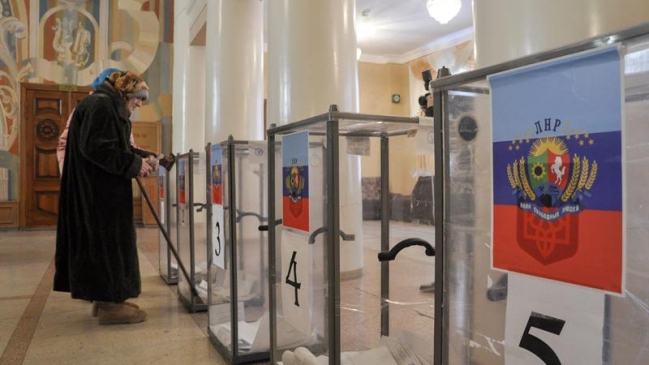 Rusia respetó los resultados de las elecciones separatistas en Ucrania