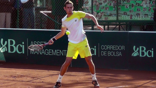 Juan Carlos Sáez tuvo el mayor progreso entre chilenos del ránking ATP