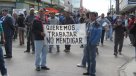 Más de 300 pescadores artesanales protestaron frente a la Intendencia del Maule