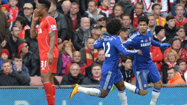 Chelsea venció a Liverpool en Anfield y sigue sólido en la cima de la liga inglesa