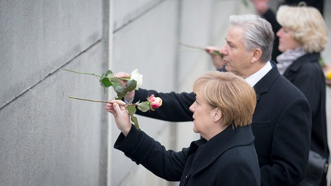  Alemania celebra 25 años de la caída del Muro  