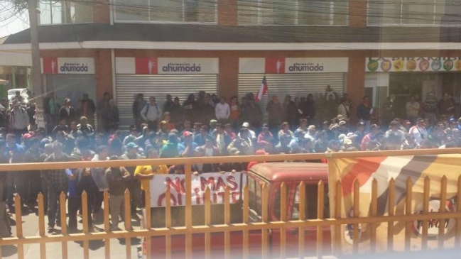 Pescadores de Quintero volvieron a protestar por falta de soluciones tras derrame