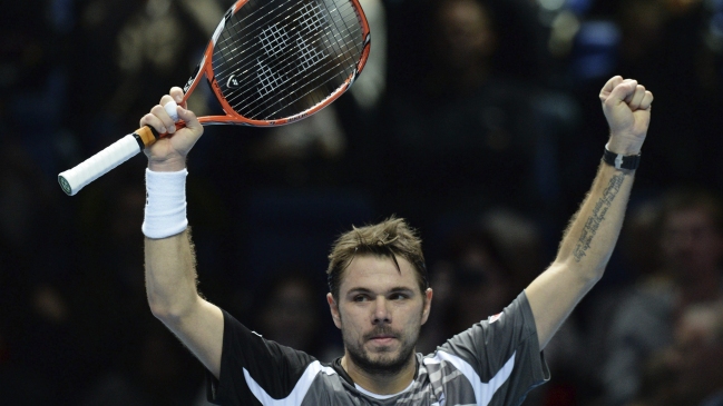 Stan Wawrinka apabulló a Tomas Berdych en el Masters de Londres