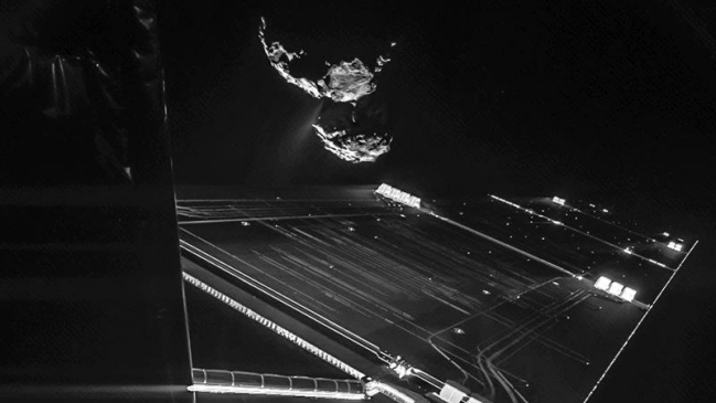 El módulo Philae sigue activo sobre la superficie del cometa tras aterrizar