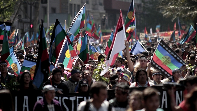 Grupo mapuche declara la guerra a Argentina y Chile