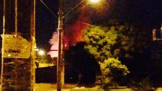 Anciano falleció en incendio en Estación Central