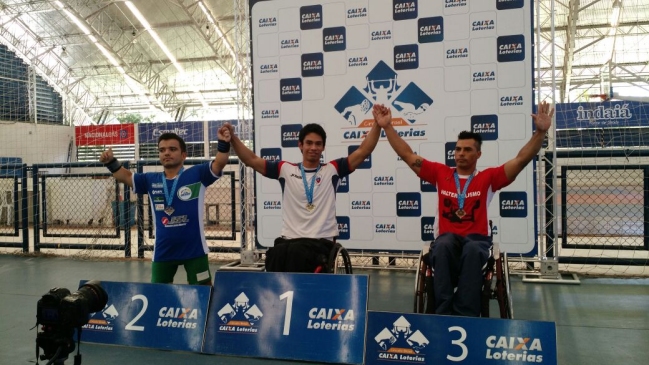 Chileno Jorge Carinao ganó oro en Circuito Brasileño‏ de levantamiento de pesas
