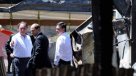 Jadue visitó dependencias de D. Concepción que resultaron quemadas