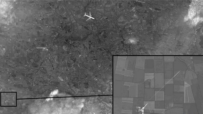 La falsa imagen de la TV rusa sobre el derribo del avión MH17