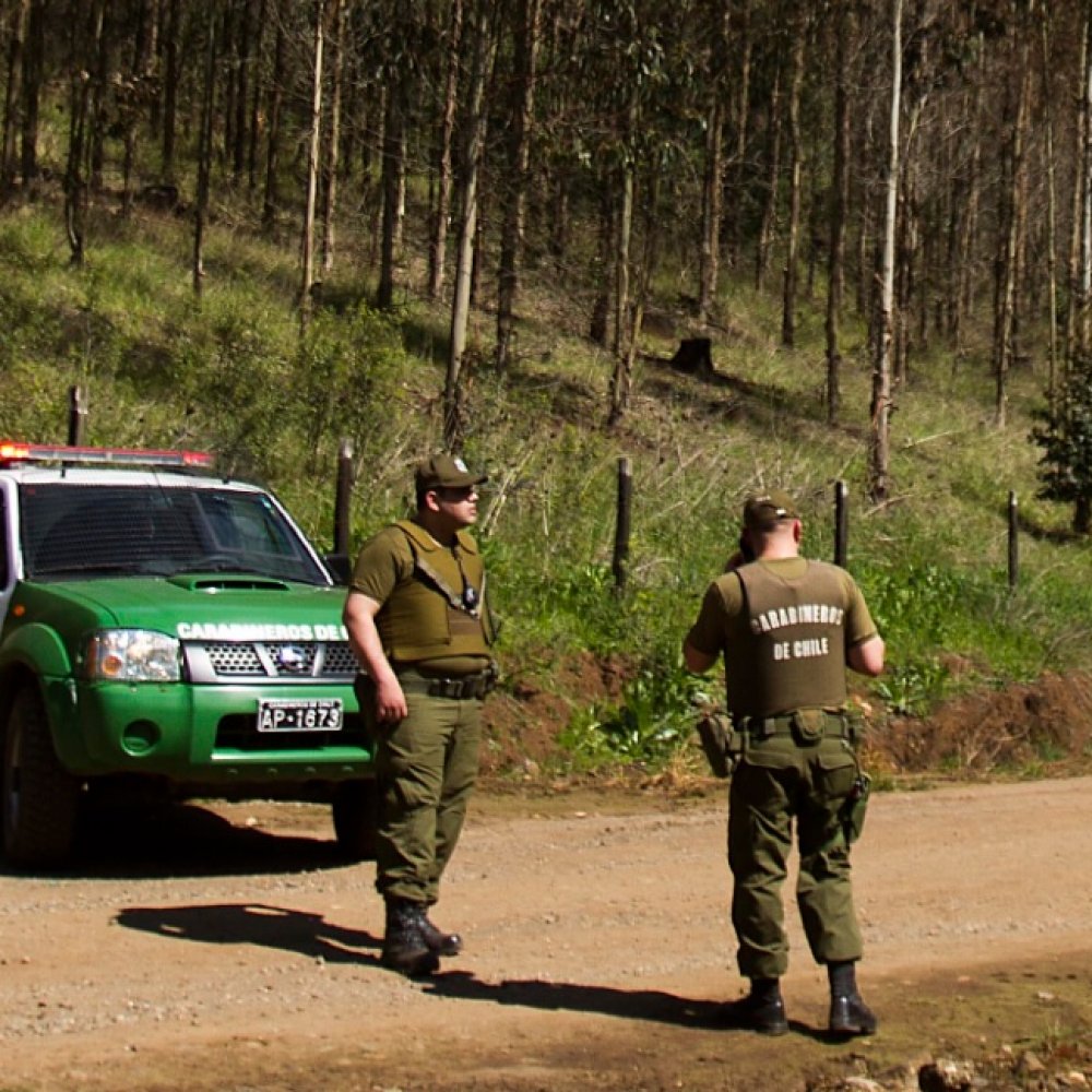 Carabinero asesinado en Arauco recibió el impacto cuando entró a casa particular