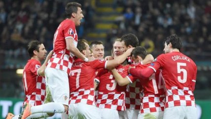   Ivan Perisic anotó la igualdad para Croacia frente a Italia 