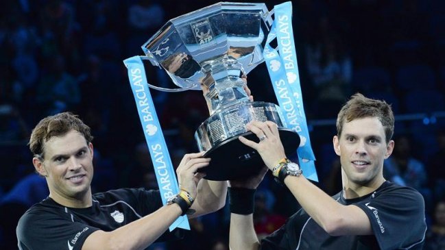 Hermanos Bryan se quedaron con el Masters de Londres en dobles