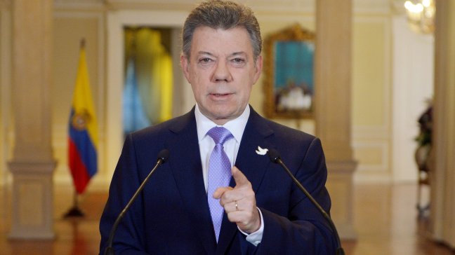 Santos no reanudará proceso de paz hasta liberación de secuestrados