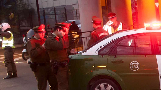 Persecución policial terminó con un discapacitado atropellado y dos carabineros lesionados