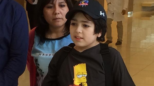 Niño con corazón artificial recibió este miércoles el alta médica