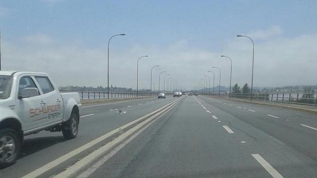 Este viernes comienza cierre parcial de puente Juan Pablo II en Concepción