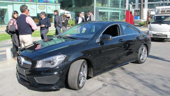 Carabineros recuperó auto de lujo robado a la hija de Horst Paulmann