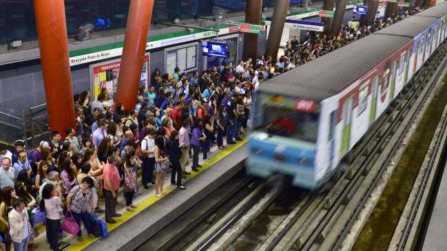 Estudian tarifa independiente para tramo que descongestione la Línea 1