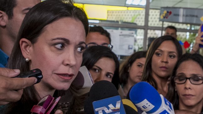 Ex diputada venezolana fue imputada por 