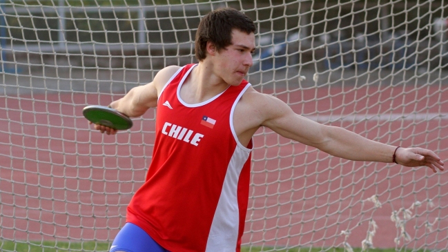 José Miguel Ballivian se quedó con el oro en el lanzamiento del disco en Cali