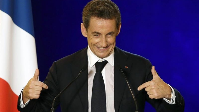 Nicolas Sarkozy conquistó la presidencia de su partido